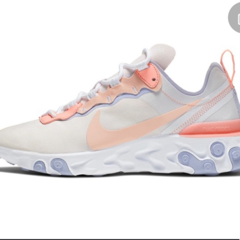 Nike React Element 55 Pale Pink Washed Coral